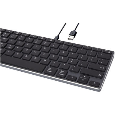 Hybrid Bluetooth-клавиатура QWERTY, цвет сплошной черный - 12421690- Фото №8