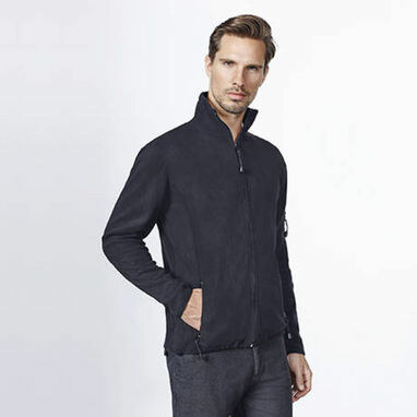 LUCIANE Флисовая кофта с высоким воротом зеленый армейский  размер L - SM11950315- Фото №2