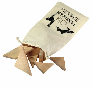 Головоломка TANGRAM дерев'яний - 56-0501033- Фото №1