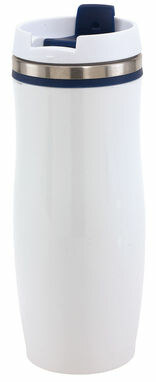 Термокружка CREMA синій - 56-0304113- Фото №1
