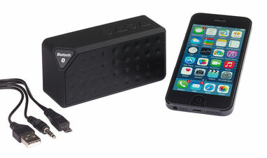 Динамик Bluetooth CUBOID чёрный - 56-0406211- Фото №1