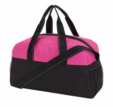 Сумка спортивная FITNESS чёрный, розовый - 56-0808555- Фото №1