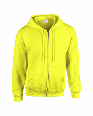 Светр HB Zip Hooded флуоресцентний жовтий  розмір M - AP4306-20_M- Фото №1