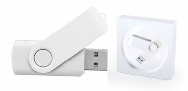 Флешка Marsil 8GB білий - AP741725-01_8GB- Фото №1 Флешка Marsil 8GB білий - AP741725-01_8GB- Фото №1