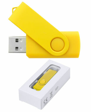 Флешка Survet 8GB жовтий - AP741726-02_8GB- Фото №1 Флешка Survet 8GB жовтий - AP741726-02_8GB- Фото №1