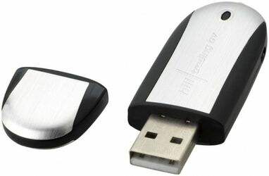 Флеш накопичувач 4 Gb чорний, овальний - 170703-10-4- Фото №4 Флеш накопичувач 4 Gb чорний, овальний - 170703-10-4- Фото №4