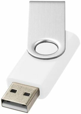 Флешка 16 Gb сріблясто-біла - 170705-01-16- Фото №1 Флешка 16 Gb сріблясто-біла - 170705-01-16- Фото №1