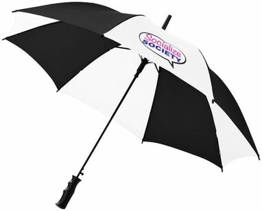 Парасолька Barry 23'' чорний глянсовий, білий - 10905309- Фото №2 Парасолька Barry 23'' чорний глянсовий, білий - 10905309- Фото №2