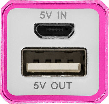 Рower bank Volt alu рожевий - 12349208- Фото №4