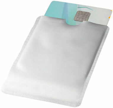 Гаманець для карт з RFID-чіпом для смартфона срібний - 13424601- Фото №4