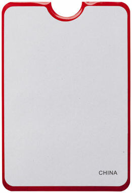 Гаманець для карт з RFID-чіпом для смартфона червоний - 13424602- Фото №4