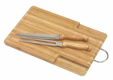 Доска разделочная BAMBOO-CUT коричневый - 58-8030040- Фото №1