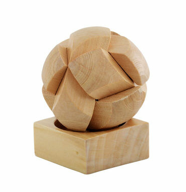 Пазлы в форме мяча ROUND DEXTERITY коричневый - 56-0501028- Фото №1