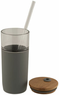 Стакан скляний Arlo Arlo Glass Tumbler сірий - 10048601- Фото №4