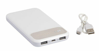 Power bank SILICON VALLEY білий, сірий - 56-1107238- Фото №1
