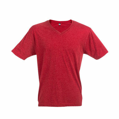 ATHENS. Мужская футболка матовый красный  размер XL - 30116-195-XL- Фото №1
