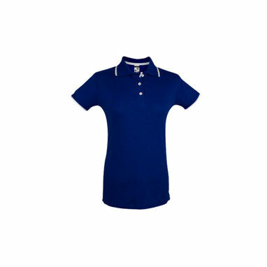 ROME WOMEN. Женское поло  slim fit королевский синий  размер S - 30139-114-S- Фото №1