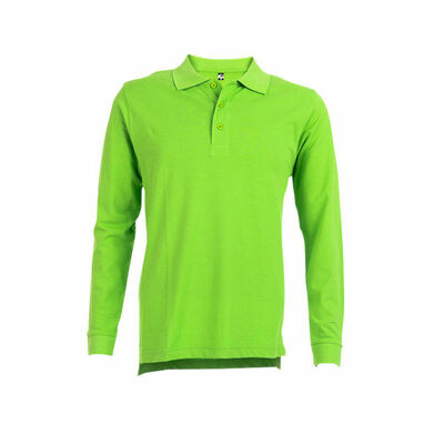 THC BERN. Men's long sleeve polo shirt світло-коричневий  розмір 3XL - 30143-111-3XL- Фото №1