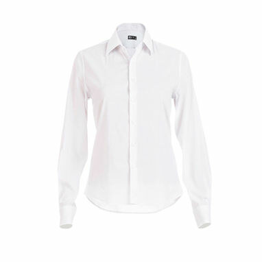 THC PARIS WOMEN WH. Жіноча сорочка popeline білий  розмір S - 30195-106-S- Фото №1