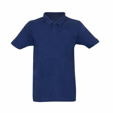 THC MONACO. Чоловіче поло королівський синій  розмір XL - 30188-114-XL- Фото №1
