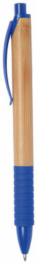 Ручка кулькова BAMBOO RUBBER коричневий, синій - 56-1101539- Фото №1 Ручка кулькова BAMBOO RUBBER коричневий, синій - 56-1101539- Фото №1