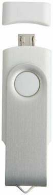Флешка-твистер 4GB белый - 1Z20110D-4GB- Фото №4