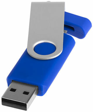 Флешка-твістер 2GB cиній - 1Z20120D-2GB- Фото №1