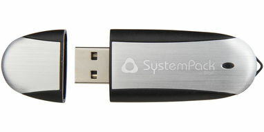 Флешка 32GB сплошной черный, серебристый - 1Z30583G-32GB- Фото №6