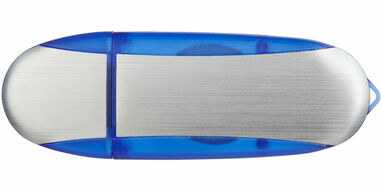 Флешка 32GB синій темний, сріблястий - 1Z38702G-32GB- Фото №3