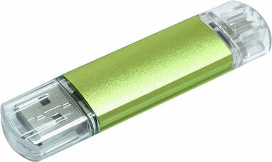 Флешка 8GB зелений - 1Z20330D-8GB- Фото №1 Флешка 8GB зелений - 1Z20330D-8GB- Фото №1