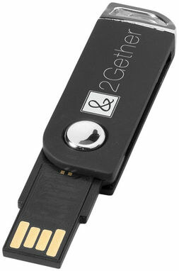 Флешка 8GB суцільний чорний - 1Z47000D-8GB- Фото №5