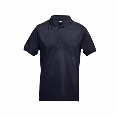 ADAM. Чоловіче поло глибокий синій  розмір XL - 30131-184-XL- Фото №1