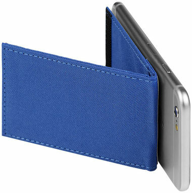 Чехол-подставка для телефона RFID ярко-синий - 13496901- Фото №14