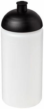 Бутылка спортивная Baseline Plus grip прозрачный, сплошной черный - 21007315- Фото №1
