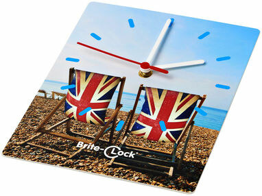 Годинник настінний Brite-Clock білий - 21053101- Фото №1