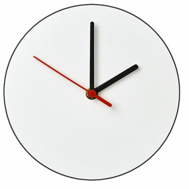 Годинник настінний Brite-Clock суцільний чорний - 21053200- Фото №2