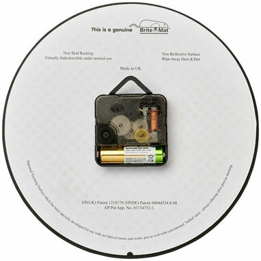 Годинник настінний Brite-Clock суцільний чорний - 21053200- Фото №3