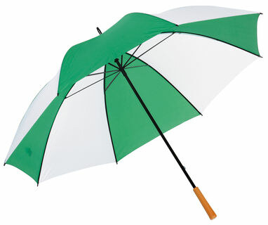 Парасолька-тростина RAINDROPS зелений, білий - 56-0104228- Фото №1