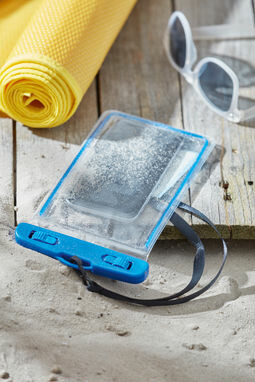 Чохол для телефону DIVER прозорий, синій - 56-0404926- Фото №2 Чохол для телефону DIVER прозорий, синій - 56-0404926- Фото №2