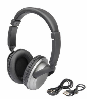 Наушники Bluetooth COMFY серебристый, чёрный - 58-8106033- Фото №1