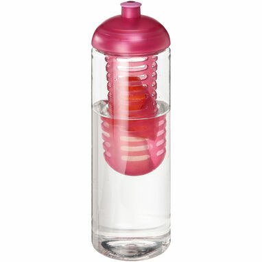 Бутылка H2O Treble прозрачный, розовый - 21069306- Фото №1
