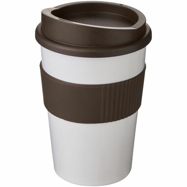 Кружка Americano Мedio білий, коричневий - 21000828- Фото №1