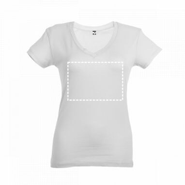 THC ATHENS WOMEN WH. Жіноча футболка білий  розмір S - 30117-106-S- Фото №4