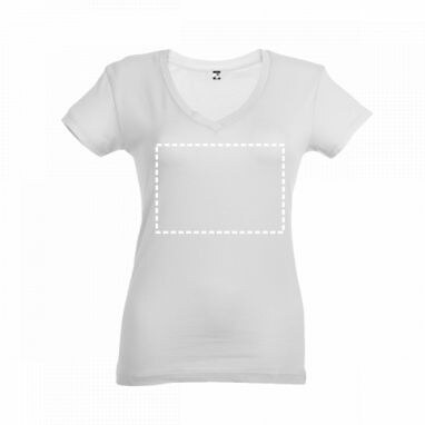 THC ATHENS WOMEN WH. Жіноча футболка білий  розмір XXL - 30117-106-XXL- Фото №3