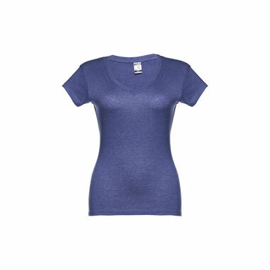 ATHENS WOMEN. Женская футболка матовый синий  размер XL - 30118-194-XL- Фото №2