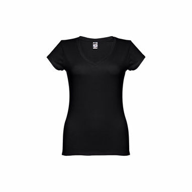 THC ATHENS WOMEN. Жіноча футболка чорний  розмір XXL - 30118-103-XXL- Фото №2