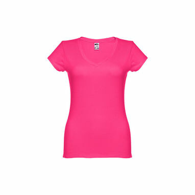 THC ATHENS WOMEN. Жіноча футболка рожевий  розмір XXL - 30118-102-XXL- Фото №2