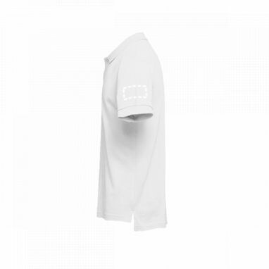 THC ADAM WH. Чоловіче поло білий  розмір S - 30130-106-S- Фото №7
