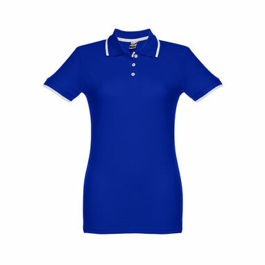 ROME WOMEN. Женское поло  slim fit королевский синий  размер XL - 30139-114-XL- Фото №2