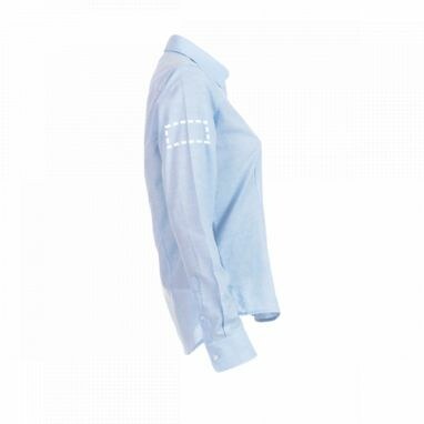 TOKYO WOMEN. Женская рубашка oxford голубой  размер L - 30154-124-L- Фото №9